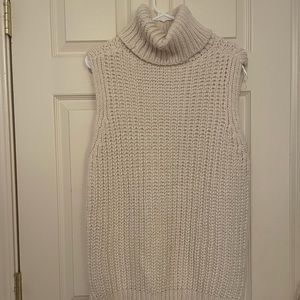 Knit vest cream